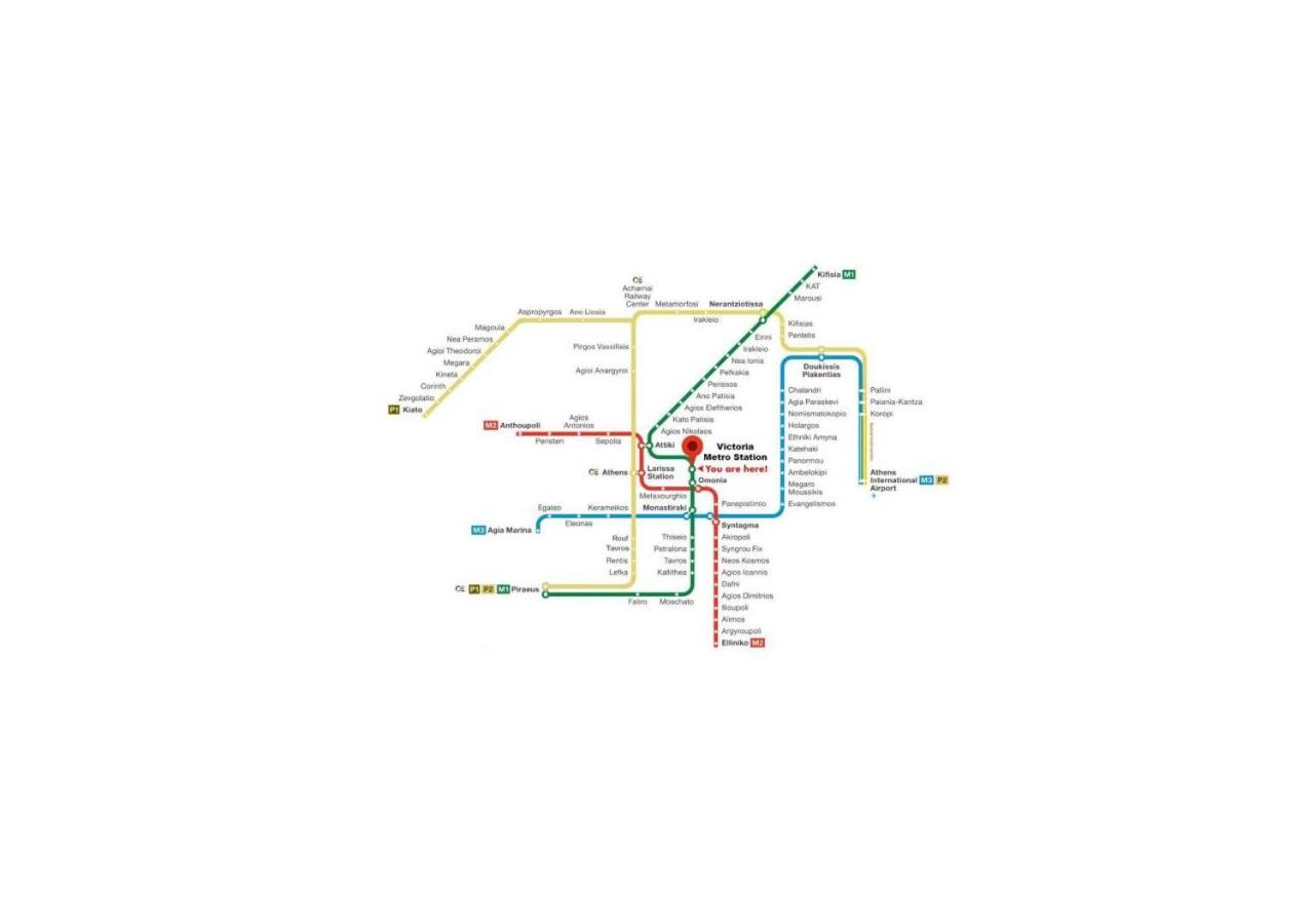 Spacious Central Flat☆3Min To Metro☆Ac|Netflix|Pc Athen Eksteriør billede