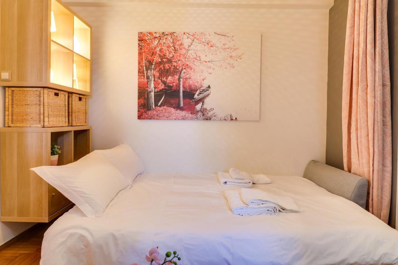 Spacious Central Flat☆3Min To Metro☆Ac|Netflix|Pc Athen Eksteriør billede