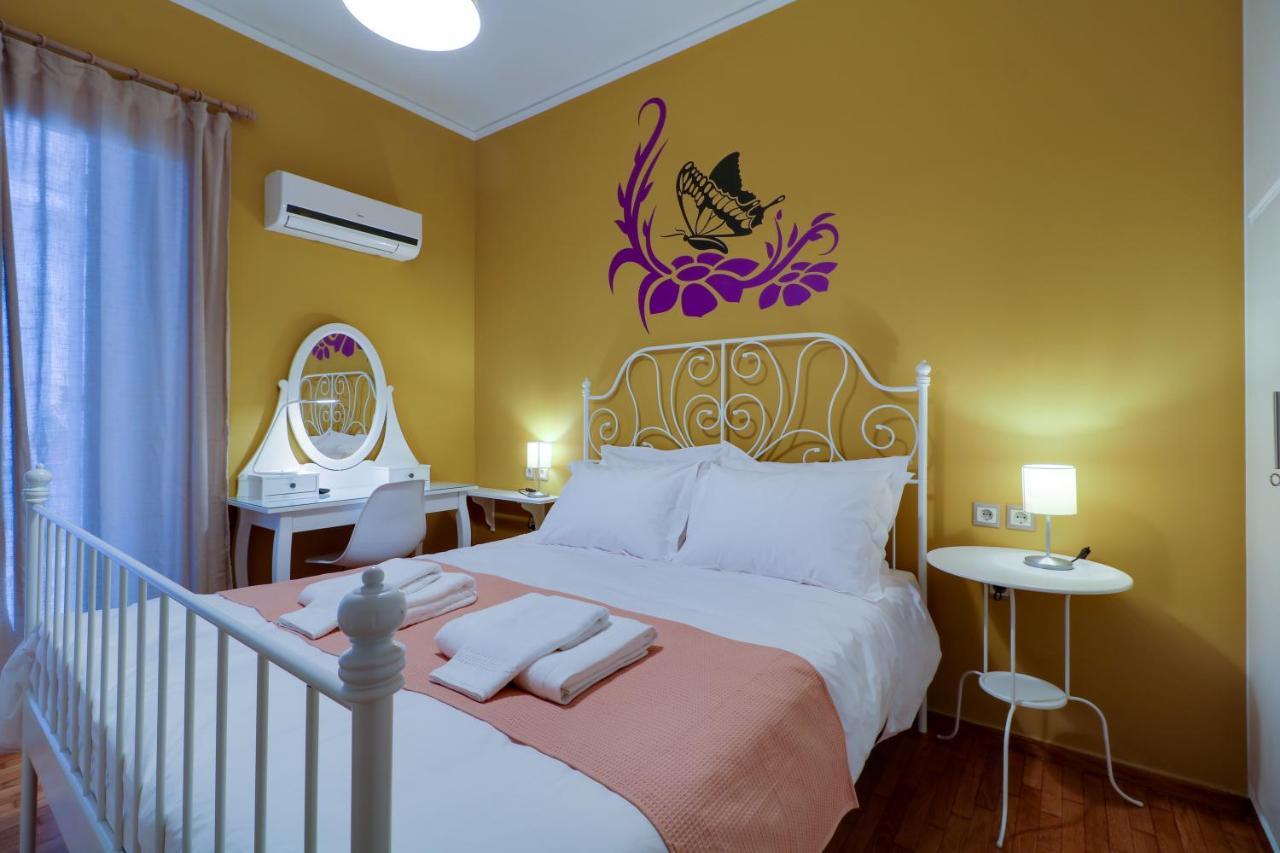 Spacious Central Flat☆3Min To Metro☆Ac|Netflix|Pc Athen Eksteriør billede